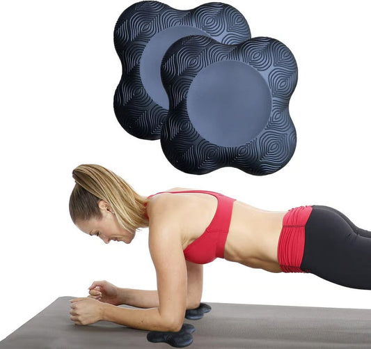 Yoga Knee Pads for Joint Protection – Non-Slip Wrist, Elbow & Knee Cushion Support (Pack of 2)