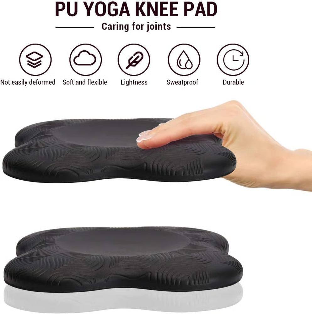 Yoga Knee Pads for Joint Protection – Non-Slip Wrist, Elbow & Knee Cushion Support (Pack of 2)