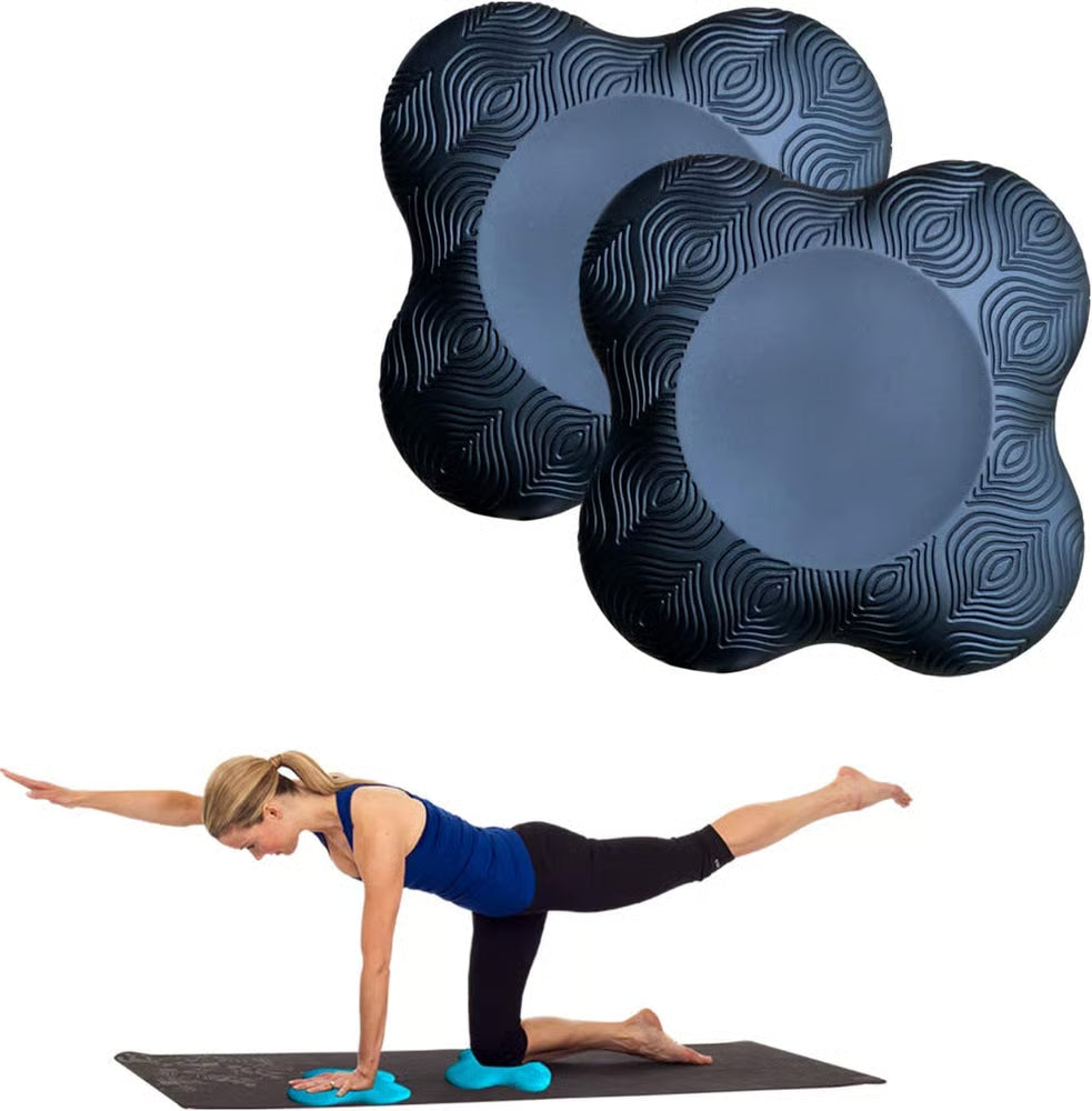 Yoga Knee Pads for Joint Protection – Non-Slip Wrist, Elbow & Knee Cushion Support (Pack of 2)