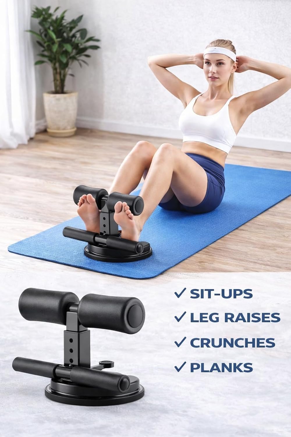 Sit Up Bar Assistance for Ab Workouts, Sit-Ups & Core Exercises