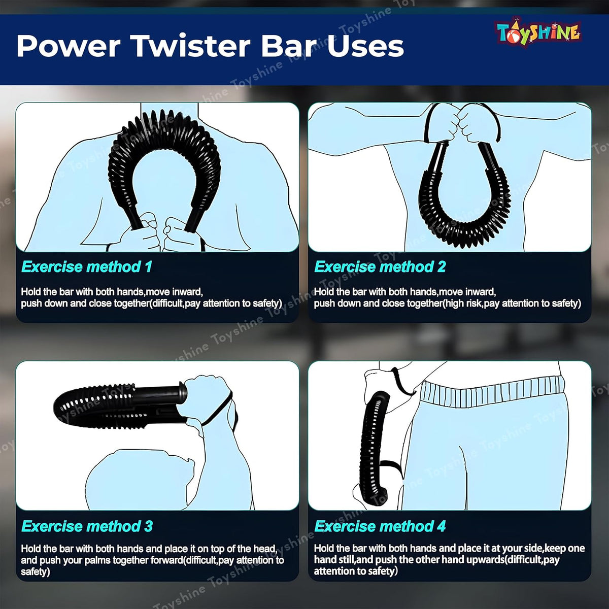 Carbon Steel Metal Spring Power Twister